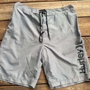 Hurley Men's Charcoal Swim Board Shorts